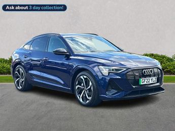 AUDI E-TRON 300Kw 55 Quattro 95Kwh Black Ed 5Dr Auto [C+S]