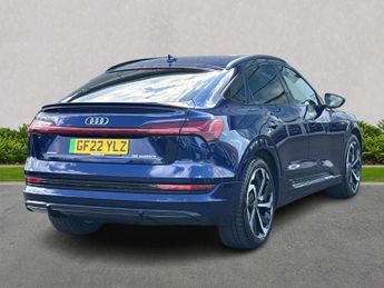 AUDI E-TRON 300Kw 55 Quattro 95Kwh Black Ed 5Dr Auto [C+S]