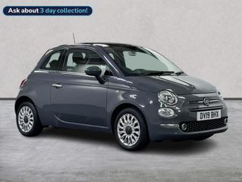 Fiat 500 1.2 Lounge Hatchback 3Dr Petrol Manual Euro 6 (S/S) (69 Bhp)