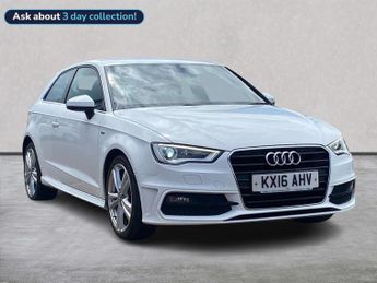 Audi A3 1.6 Tdi S Line Hatchback 3Dr Diesel Manual Euro 6 (S/S) (Nav) (1