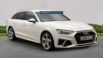 Audi A4 2.0 Tfsi 40 S Line Estate 5Dr Petrol S Tronic Euro 6 (S/S) (204 