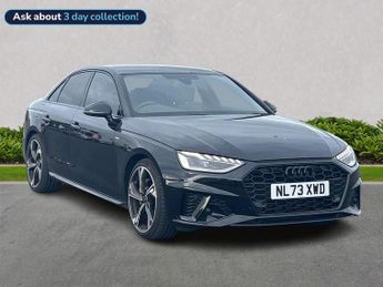 Audi A4 2.0 Tfsi 40 Black Edition Saloon 4Dr Petrol S Tronic Euro 6 (S/S