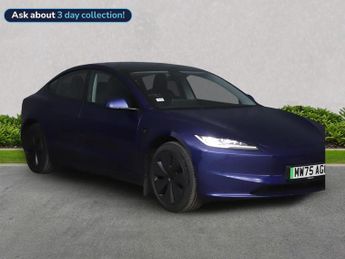 Tesla Model 3 Saloon 4Dr Electric Auto Rwd (208 Ps)