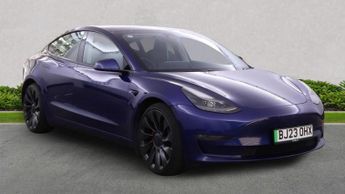 Tesla Model 3 (Dual Motor) Performance Saloon 4Dr Electric Auto 4Wde (Performa