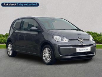 Volkswagen Up 1.0 Up! Hatchback 3Dr Petrol Manual Euro 6 (S/S) (65 Ps)