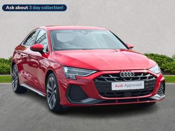 Audi A3 35 Tfsi S Line 4Dr S Tronic [Tech Pack]
