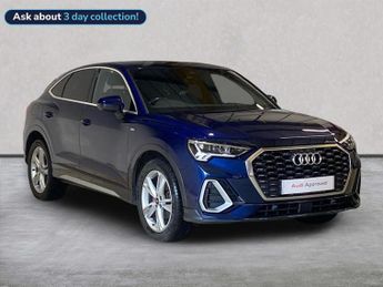 Audi Q3 1.5 Tfsi Cod 35 S Line Sportback 5Dr Petrol S Tronic Euro 6 (S/S