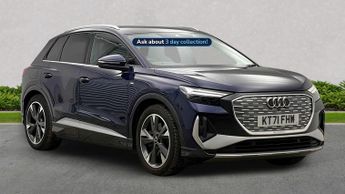 AUDI Q4 150Kw 40 82Kwh S Line 5Dr Auto [C+S/Tech Pack]