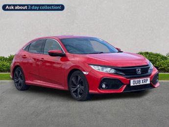 Honda Civic 1.0 Vtec Turbo Sr Hatchback 5Dr Petrol Manual Euro 6 (S/S) (129 