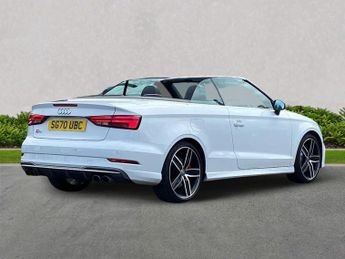AUDI A3 2.0 Tfsi Cabriolet 2Dr Petrol S Tronic Quattro Euro 6 (S/S) (300