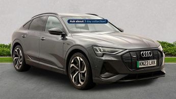 AUDI E-TRON 55 Black Edition Sportback 5Dr Electric Auto Quattro 95Kwh (11Kw
