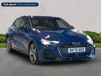 Audi A3 2.0 Tdi 35 Black Edition Sportback 5Dr Diesel S Tronic Euro 6 (S