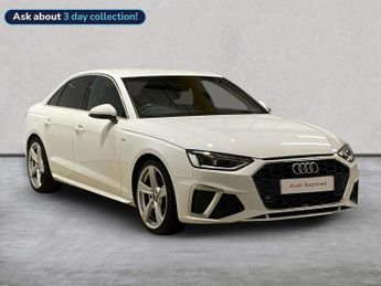 Audi A4 2.0 Tfsi 35 S Line Saloon 4Dr Petrol S Tronic Euro 6 (S/S) (150 