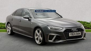 Audi A4 2.0 Tfsi 40 S Line Saloon 4Dr Petrol S Tronic Euro 6 (S/S) (204 