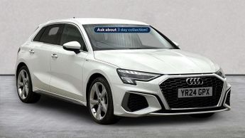 Audi A3 1.0 Tfsi 30 S Line Sportback 5Dr Petrol Manual Euro 6 (S/S) (110