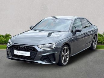 AUDI A4 40 Tfsi 204 Black Edition 4Dr S Tronic [C+S]