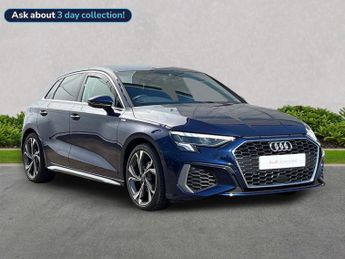 AUDI A3 30 Tfsi S Line 5Dr S Tronic [Comfort+Sound]