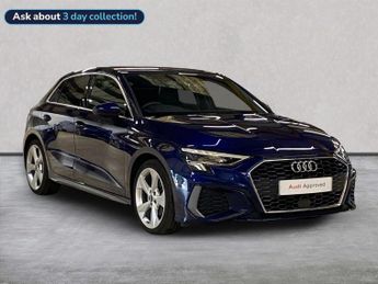 Audi A3 1.5 Tfsi 35 S Line Sportback 5Dr Petrol Manual Euro 6 (S/S) (150