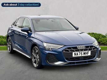 AUDI A3 1.5 Tfsi S Line Sportback 5Dr Petrol S Tronic Euro 6 (S/S) (150 