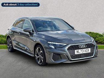 Audi A3 1.5 Tfsi 35 S Line Sportback 5Dr Petrol S Tronic Euro 6 (S/S) (1