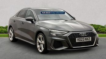 Audi A3 1.0 Tfsi 30 S Line Saloon 4Dr Petrol Manual Euro 6 (S/S) (110 Ps