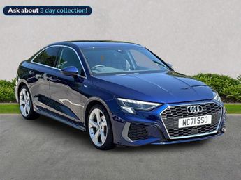 Audi A3 1.5 Tfsi 35 S Line Saloon 4Dr Petrol S Tronic Euro 6 (S/S) (150 