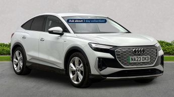 Audi Q4 40 S Line Sportback 5Dr Electric Auto 82Kwh (204 Ps)