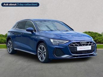 Audi A3 1.5 Tfsie S Line Sportback 5Dr Petrol Plug-In Hybrid S Tronic Eu