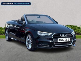 Audi A3 1.4 Tfsi Cod S Line Convertible 2Dr Petrol S Tronic Euro 6 (S/S)