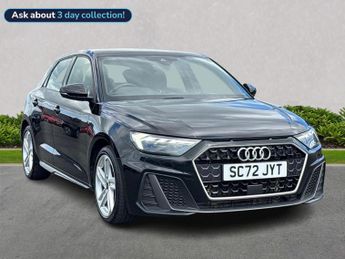 Audi A1 1.0 Tfsi 30 S Line Sportback 5Dr Petrol Manual Euro 6 (S/S) (110