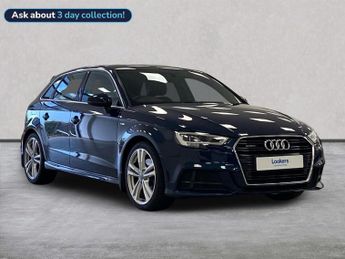 Audi A3 2.0 Tdi S Line Sportback 5Dr Diesel S Tronic Auto 6Spd Quattro E