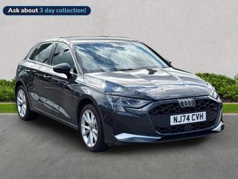 Audi A3 1.5 Tfsi 30 Sport Sportback 5Dr Petrol Manual Euro 6 (S/S) (116 