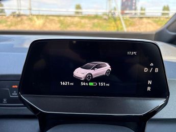 VOLKSWAGEN ID.3 Pure 52Kwh Match Hatchback 5Dr Electric Auto (170 Ps)