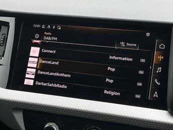 AUDI A1 1.0 Tfsi 25 Black Edition Sportback 5Dr Petrol S Tronic Euro 6 (
