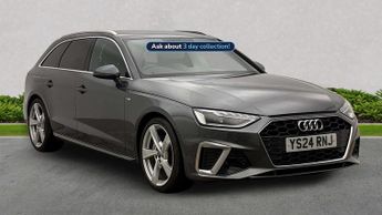 Audi A4 2.0 Tfsi 40 S Line Estate 5Dr Petrol S Tronic Euro 6 (S/S) (204 