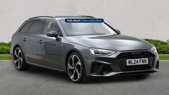 Audi A4 2.0 Tfsi 40 Black Edition Estate 5Dr Petrol S Tronic Euro 6 (S/S