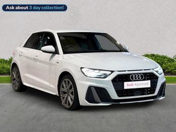 Audi A1 1.0 Tfsi 30 S Line Sportback 5Dr Petrol Manual Euro 6 (S/S) (116