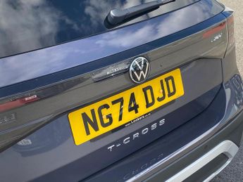 VOLKSWAGEN T-CROSS 1.0 Tsi Match Suv 5Dr Petrol Dsg Euro 6 (S/S) (115 Ps)