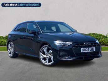 Audi A3 2.0 Tdi 35 Black Edition Sportback 5Dr Diesel S Tronic Euro 6 (S