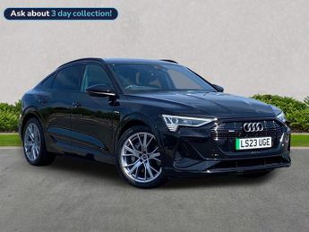 AUDI E-TRON 55 Black Edition Sportback 5Dr Electric Auto Quattro 95Kwh (11Kw