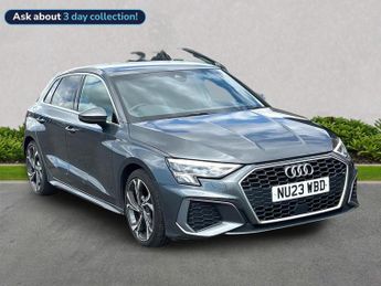 Audi A3 1.5 Tfsi 35 S Line Sportback 5Dr Petrol S Tronic Euro 6 (S/S) (1