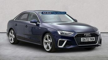 Audi A4 2.0 Tfsi 35 S Line Saloon 4Dr Petrol S Tronic Euro 6 (S/S) (150 
