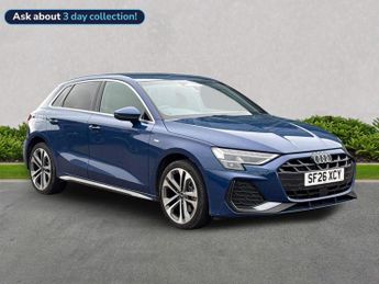 Audi A3 1.5 Tfsie S Line Sportback 5Dr Petrol Plug-In Hybrid S Tronic Eu