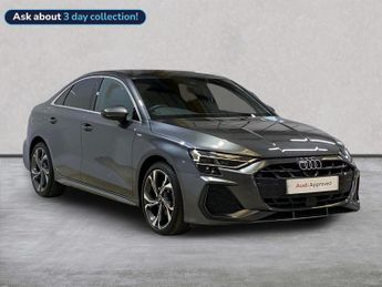 Audi A3 1.5 Tfsi 30 S Line Saloon 4Dr Petrol S Tronic Euro 6 (S/S) (116 