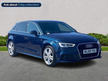 Audi A3 1.0 Tfsi 30 S Line Sportback 5Dr Petrol Manual Euro 6 (S/S) (116