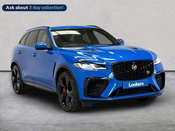 Jaguar F-Pace 5.0 P550 V8 Svr Suv 5Dr Petrol Quickshift Awd Euro 6 (S/S) (550 