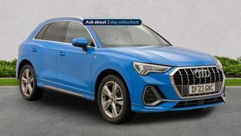 Audi Q3 35 Tfsi S Line 5Dr S Tronic [Comfort+Sound Pack]