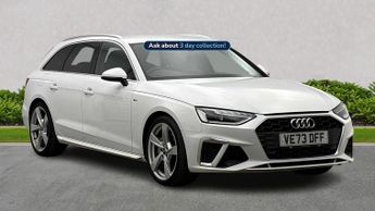 Audi A4 2.0 Tfsi 40 S Line Estate 5Dr Petrol S Tronic Euro 6 (S/S) (204 