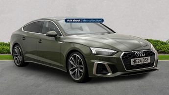 Audi A5 40 Tfsi 204 S Line 5Dr S Tronic [Tech Pack Pro]