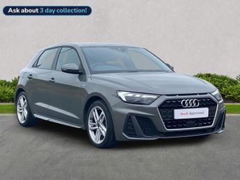 Audi A1 1.0 Tfsi 30 S Line Sportback 5Dr Petrol Manual Euro 6 (S/S) (110